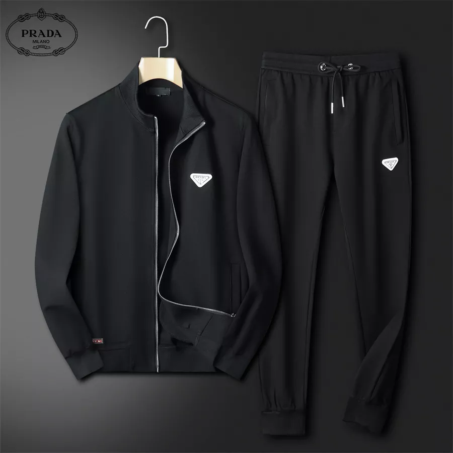 ModernLook 561 Prada Tracksuits Long Sleeved For Men
