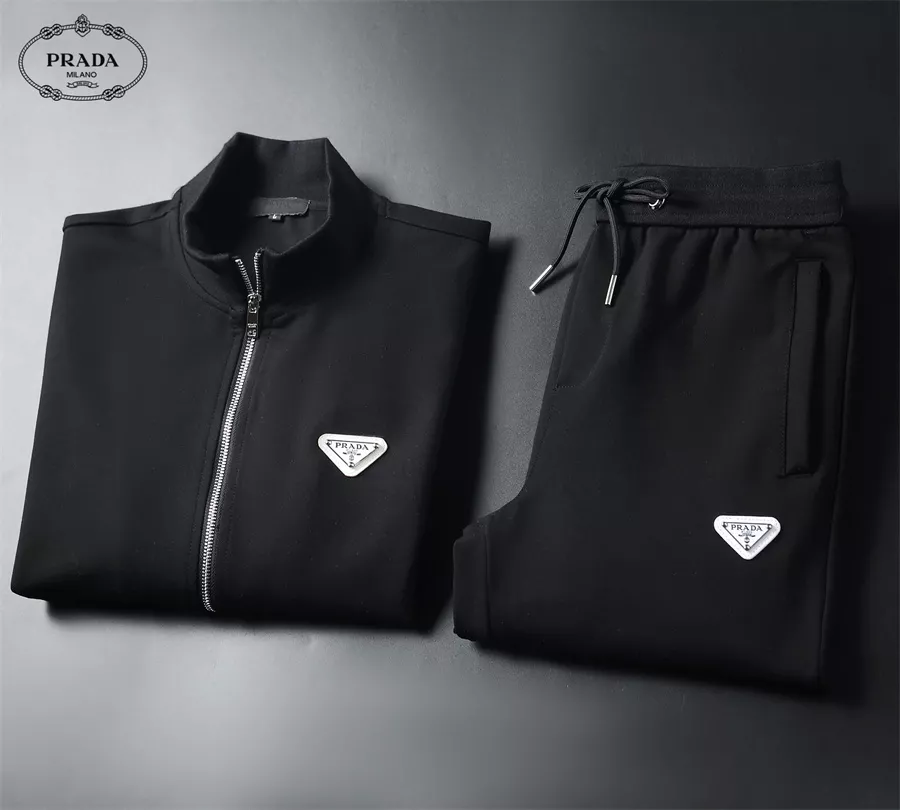ModernLook 561 Prada Tracksuits Long Sleeved For Men
