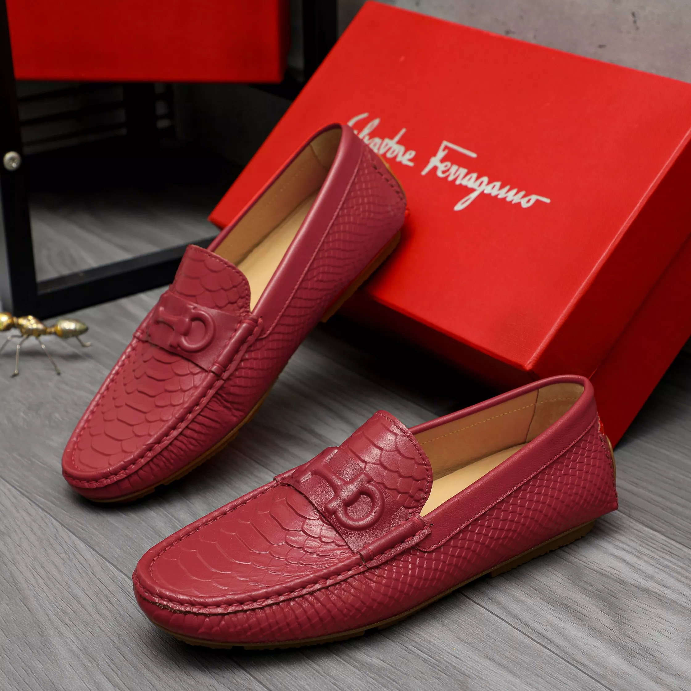 ModernLook 5785 Salvatore Ferragamo Leather Shoes For Men