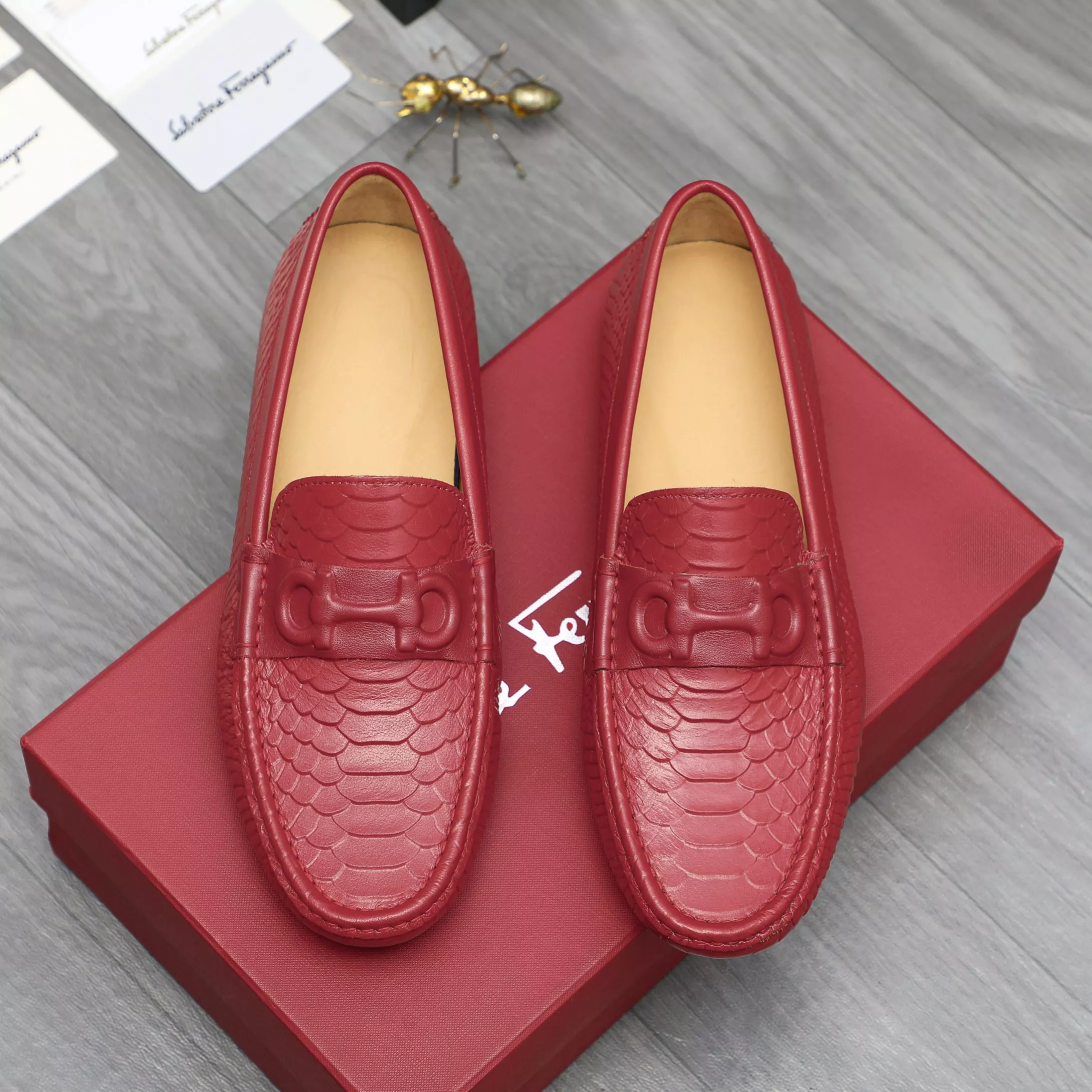 ModernLook 5785 Salvatore Ferragamo Leather Shoes For Men