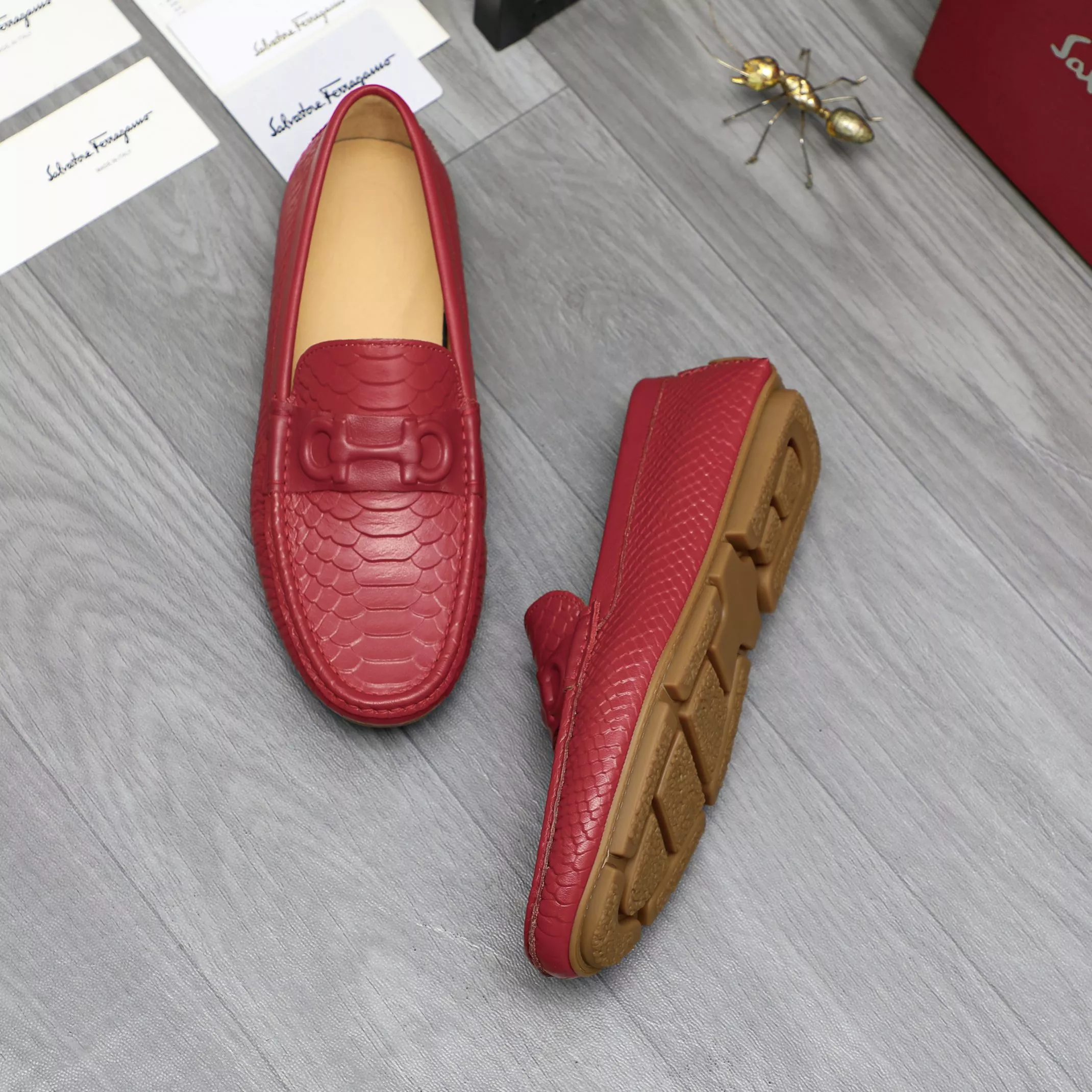 ModernLook 5785 Salvatore Ferragamo Leather Shoes For Men