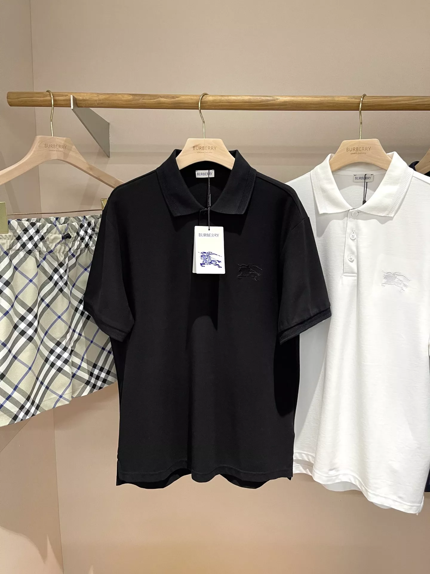 ModernLook 6045 Burberry T-Shirts Short Sleeved For Unisex
