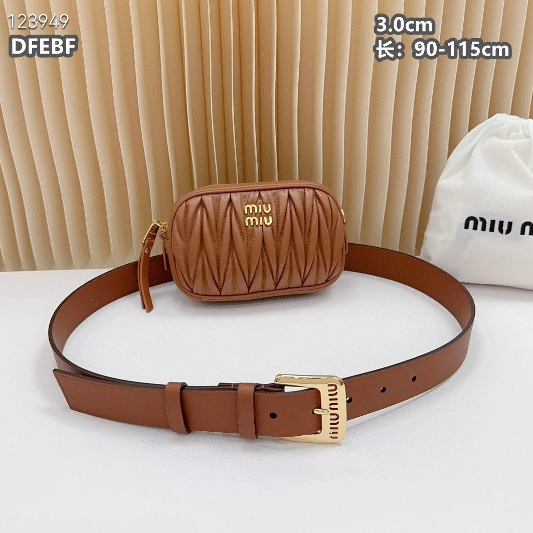 ModernLook 7195 MIU MIU AAA Quality Belts For Women