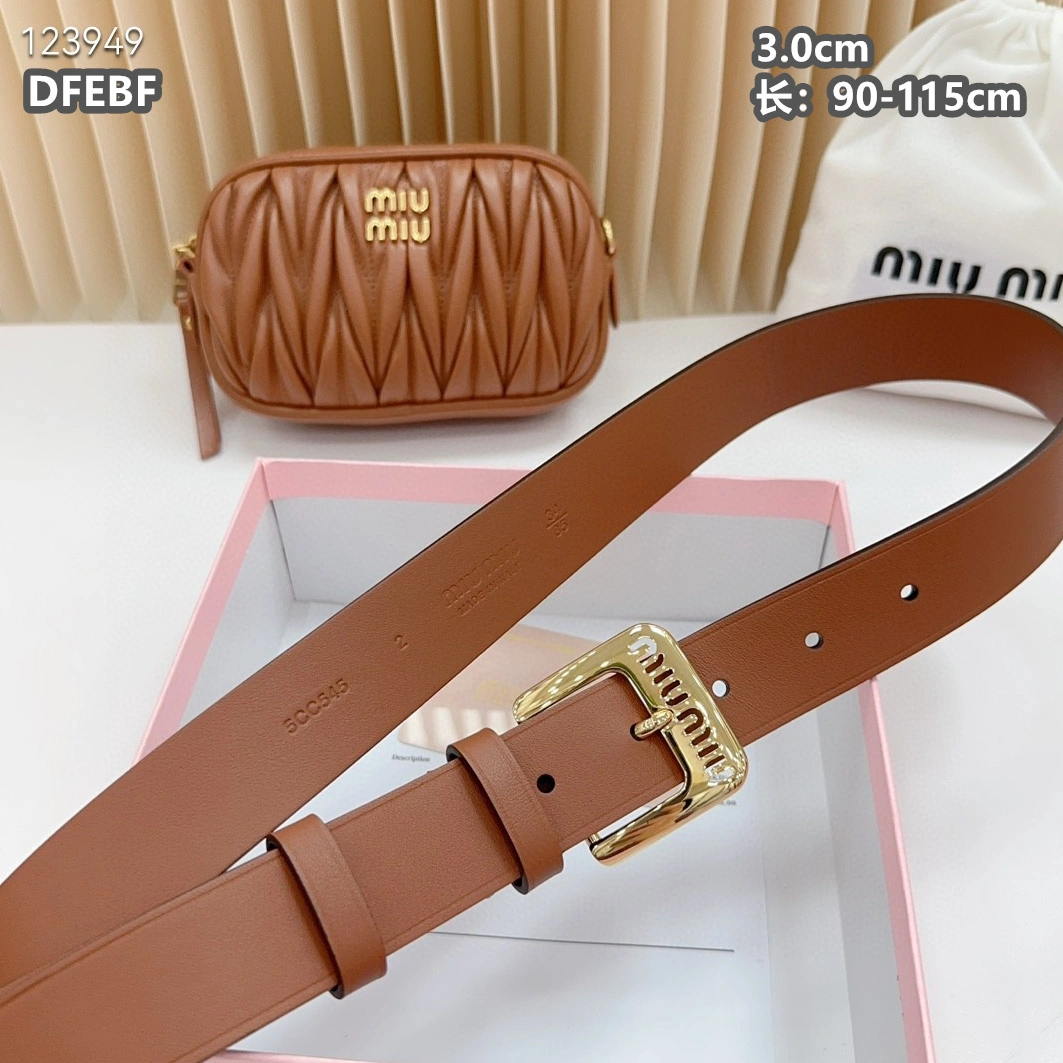 ModernLook 7195 MIU MIU AAA Quality Belts For Women