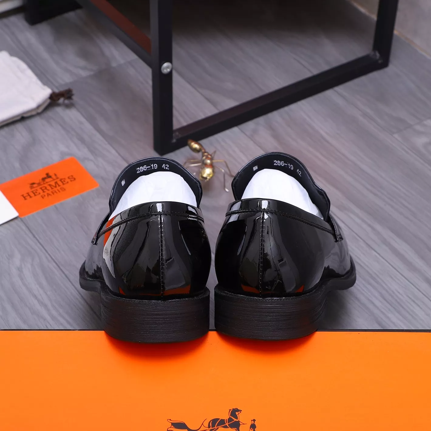ModernLook 756 Hermes Leather Shoes For Men