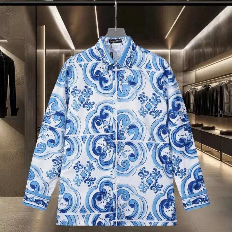 ModernLook 7873 Dolce & Gabbana D&G Shirts Long Sleeved For Unisex