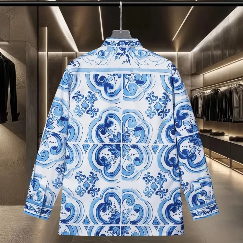 ModernLook 7873 Dolce & Gabbana D&G Shirts Long Sleeved For Unisex