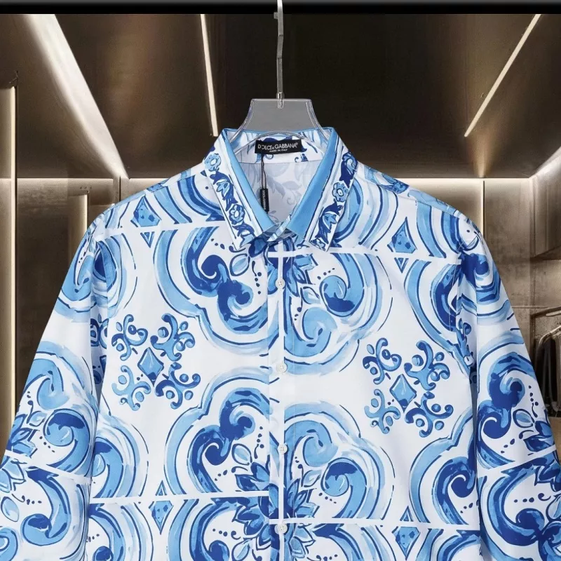 ModernLook 7873 Dolce & Gabbana D&G Shirts Long Sleeved For Unisex