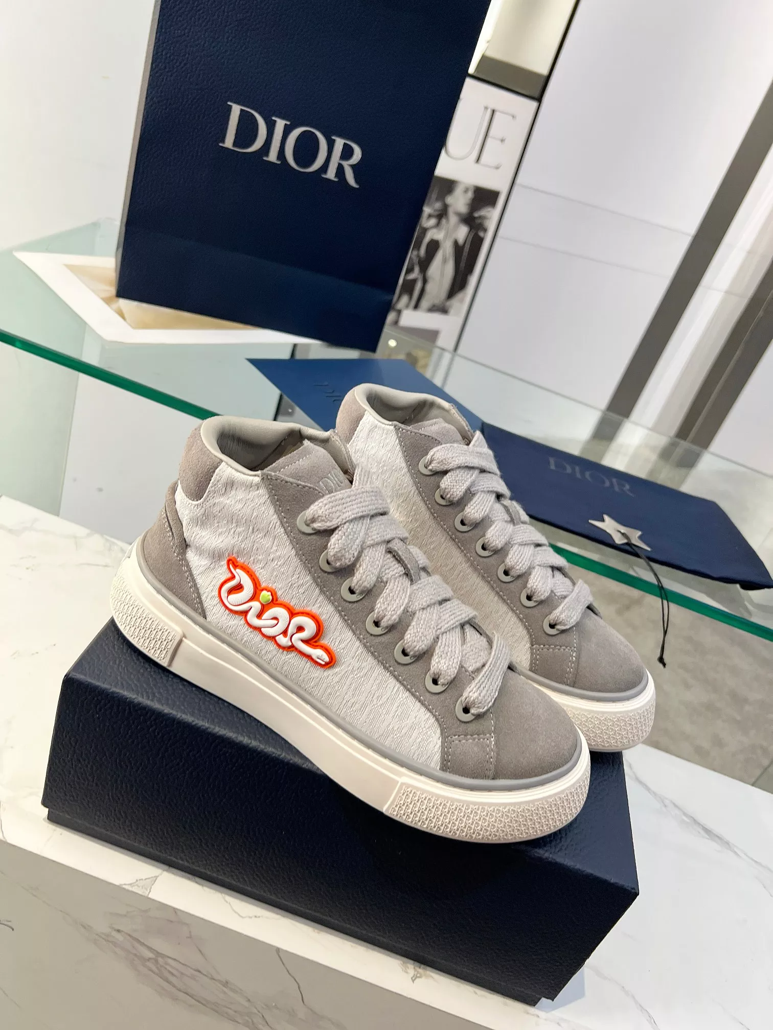 ModernLook 8183 Christian Dior High Top Shoes For Men