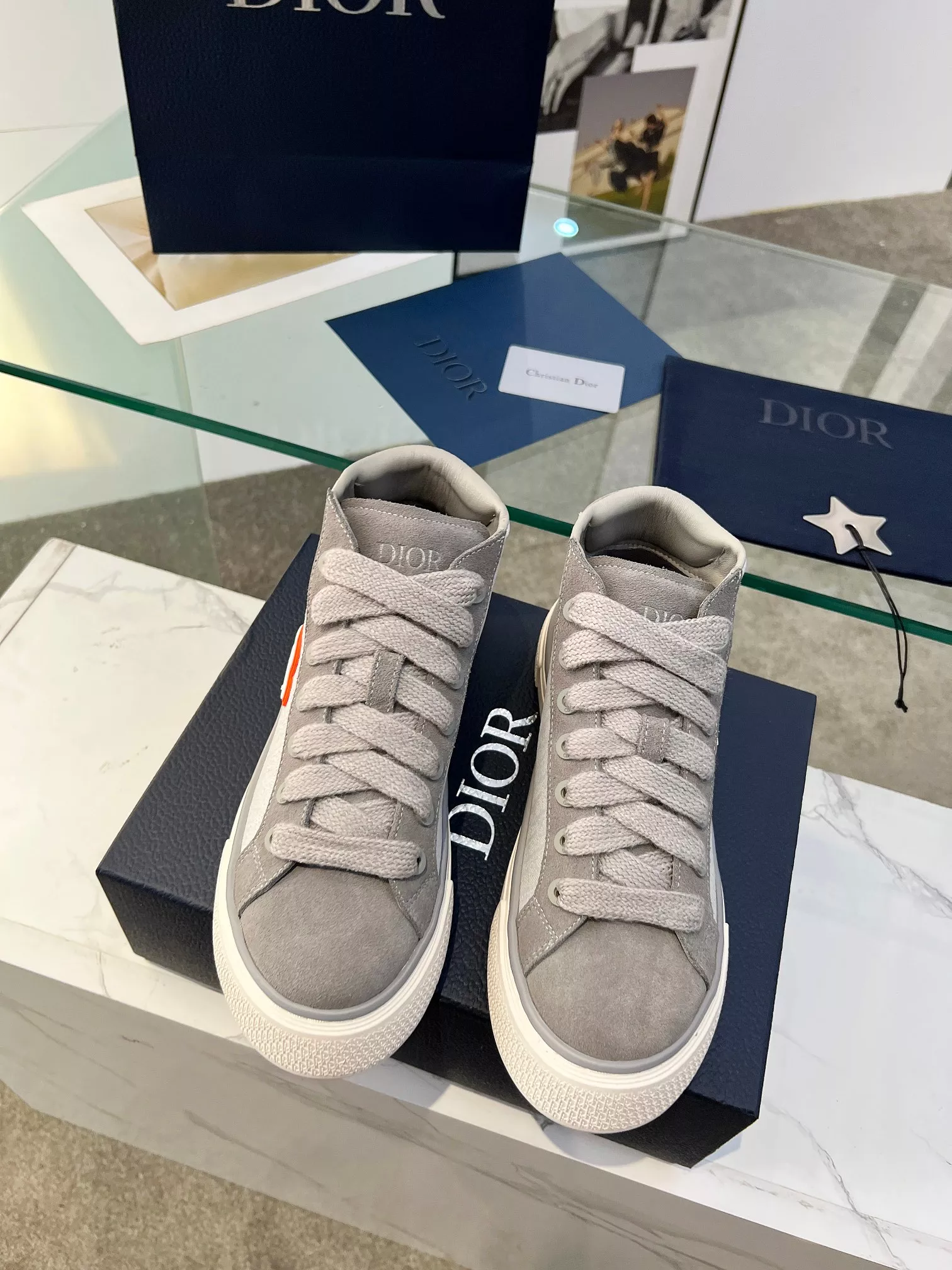 ModernLook 8183 Christian Dior High Top Shoes For Men