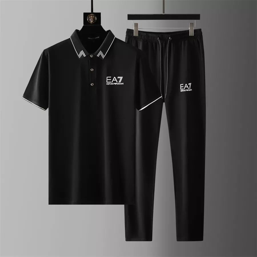 ModernLook 8251 Armani Tracksuits Short Sleeved For Men