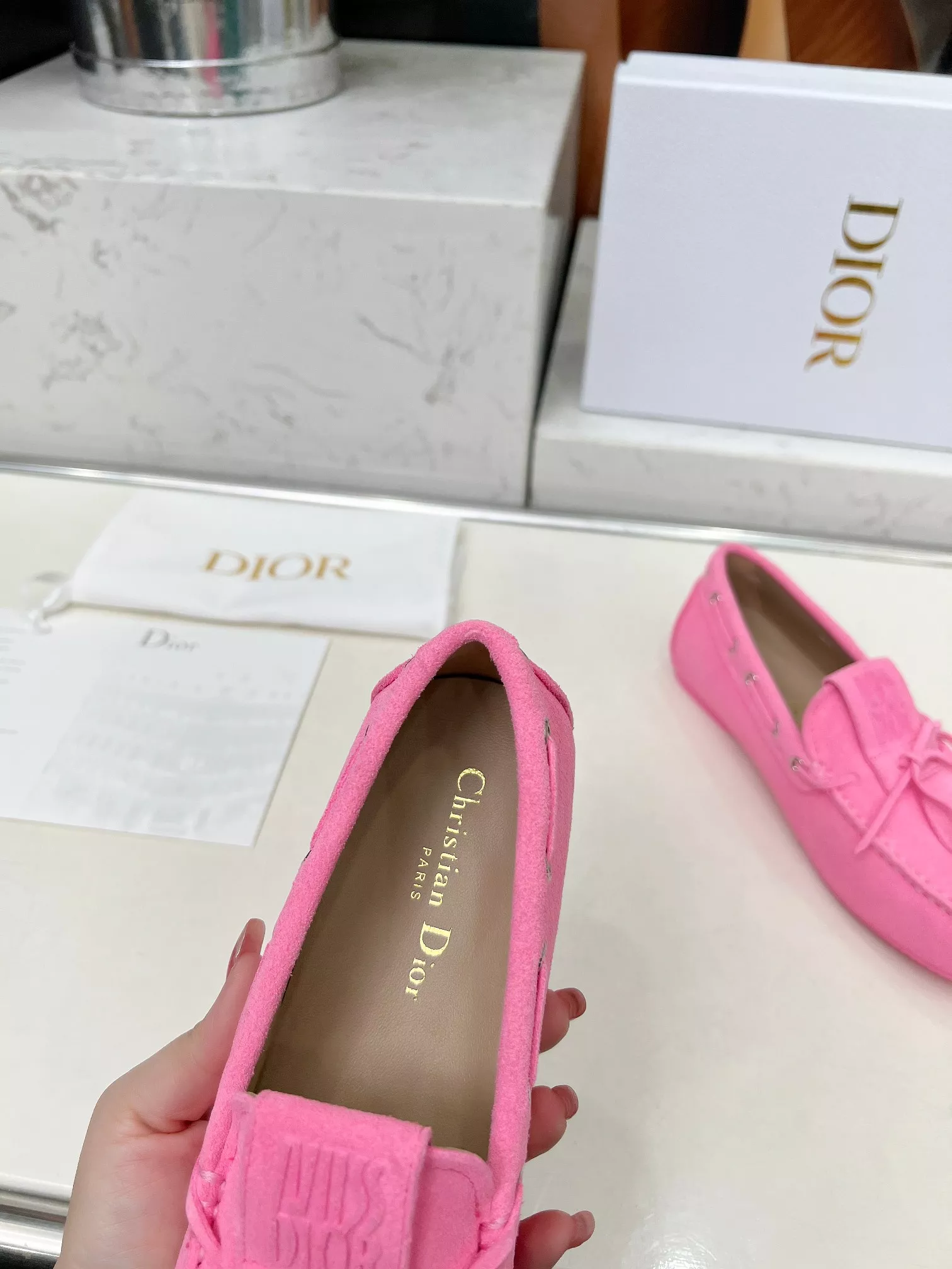 ModernLook 8307 Christian Dior Leather Shoes For Women