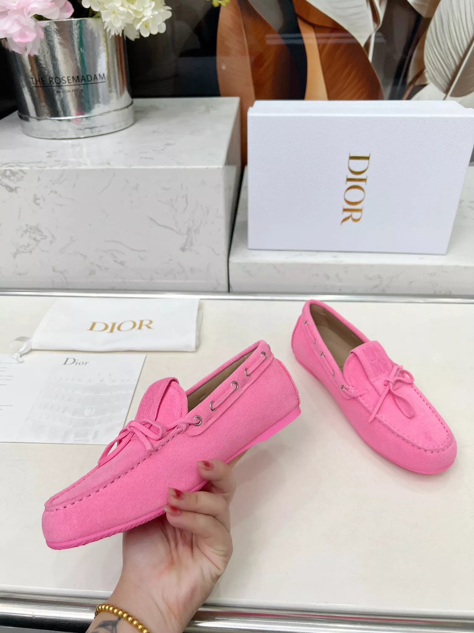 ModernLook 8307 Christian Dior Leather Shoes For Women