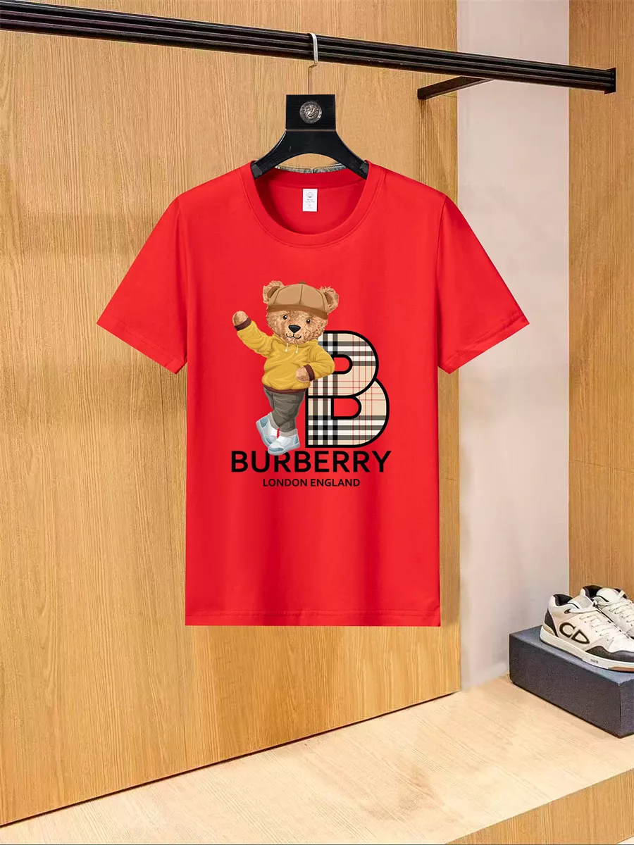 ModernLook 8515 Burberry T-Shirts Short Sleeved For Unisex