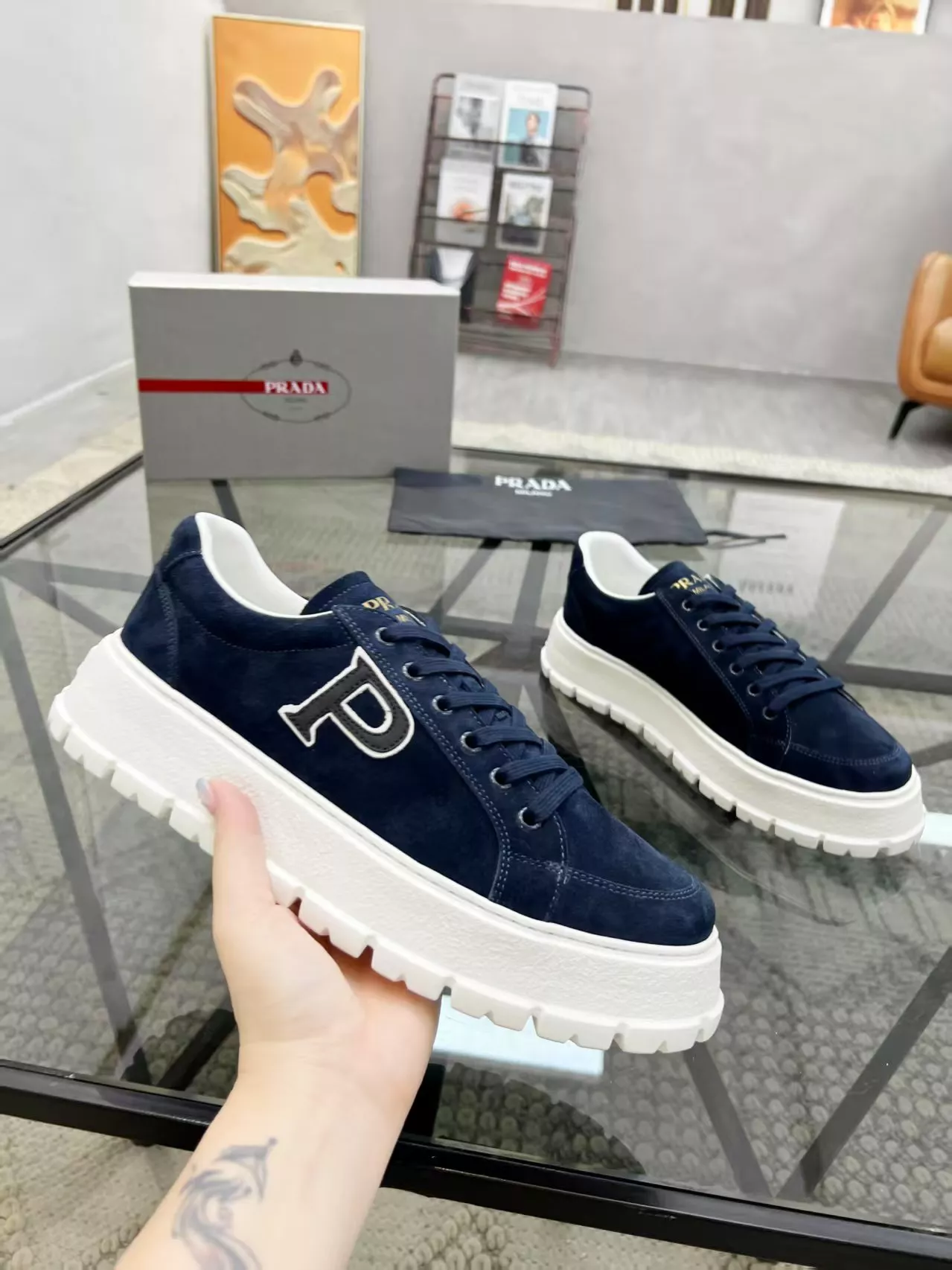ModernLook 8925 Prada Casual Shoes For Men