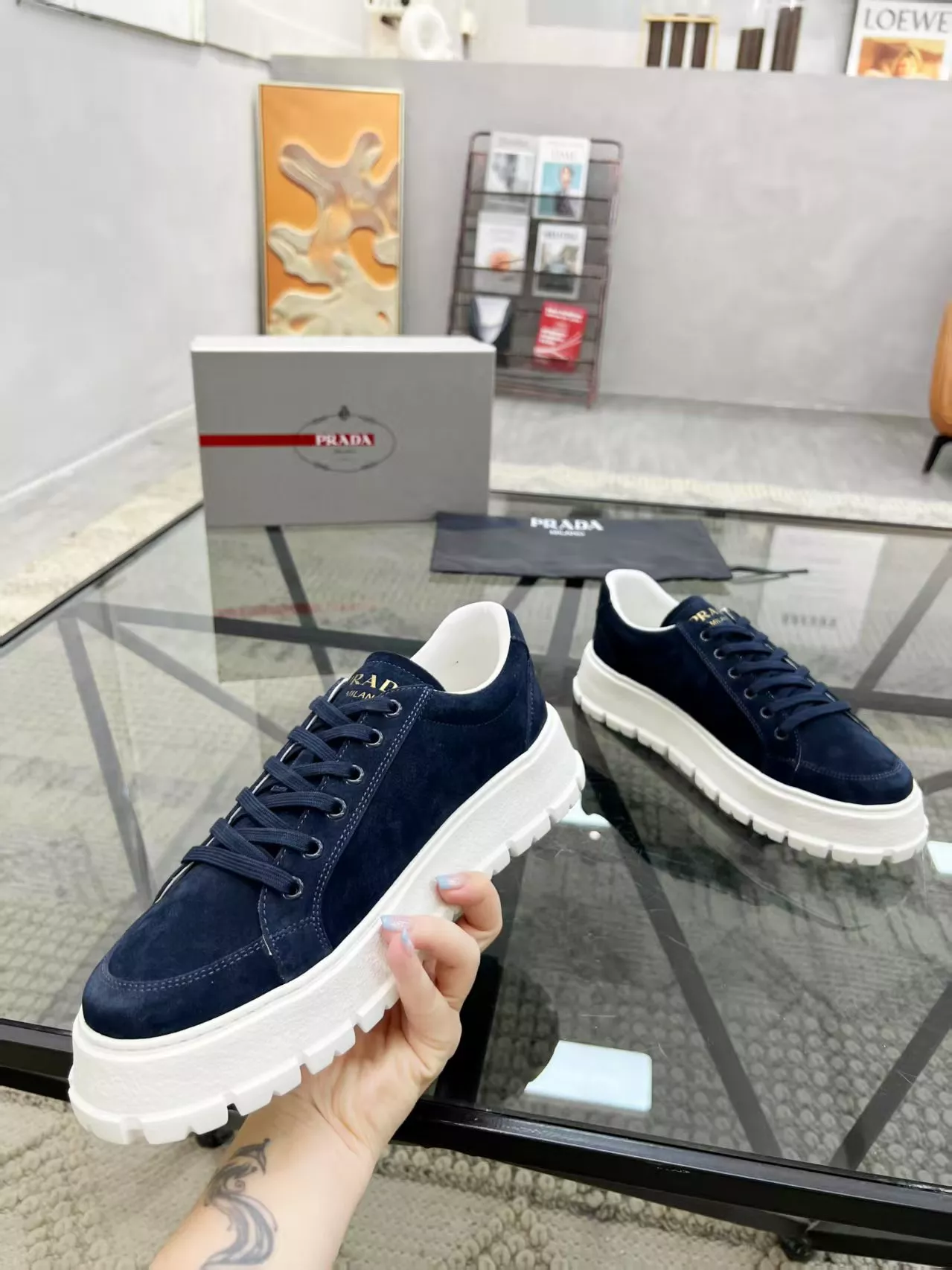 ModernLook 8925 Prada Casual Shoes For Men