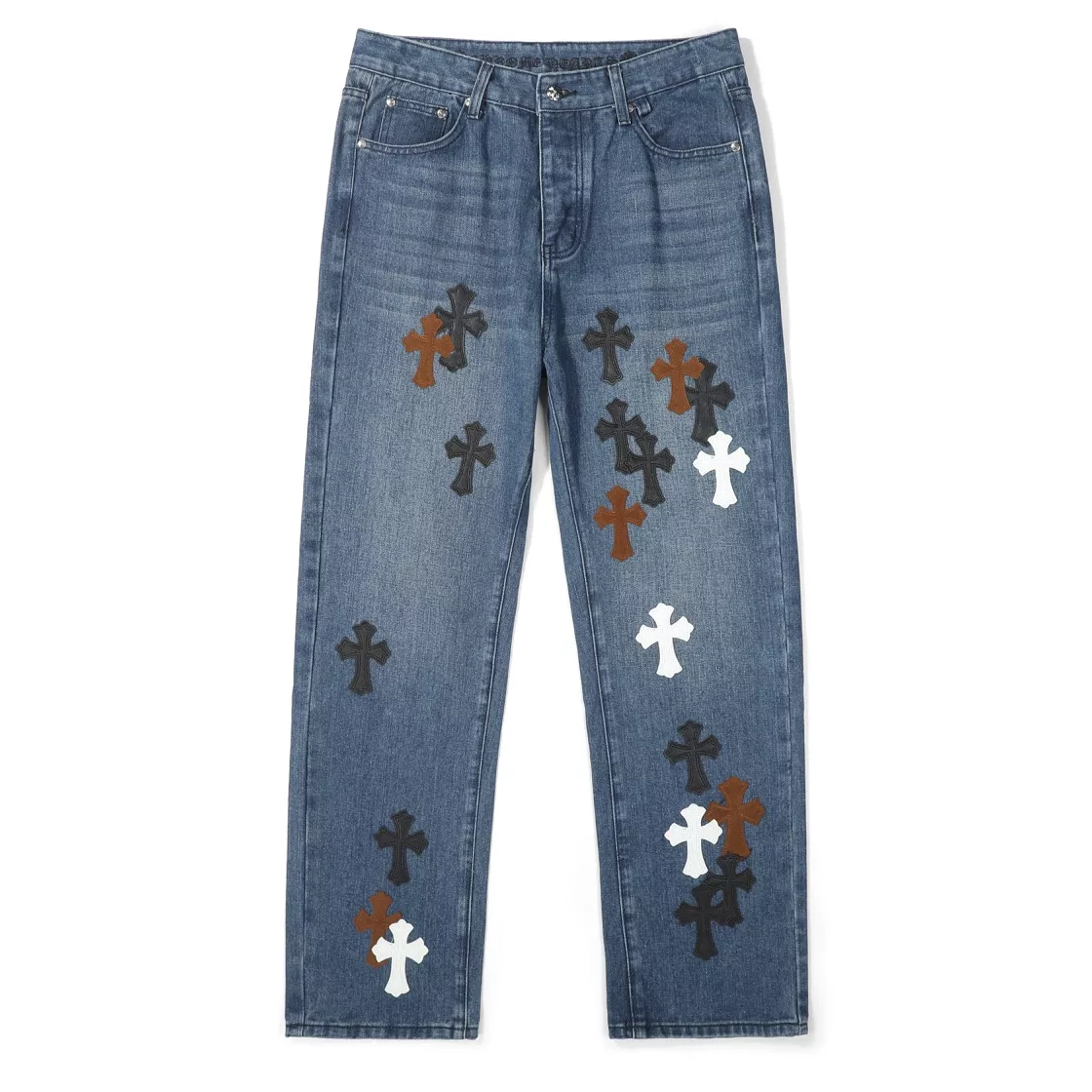 ModernLook 9063 Chrome Hearts Jeans For Unisex