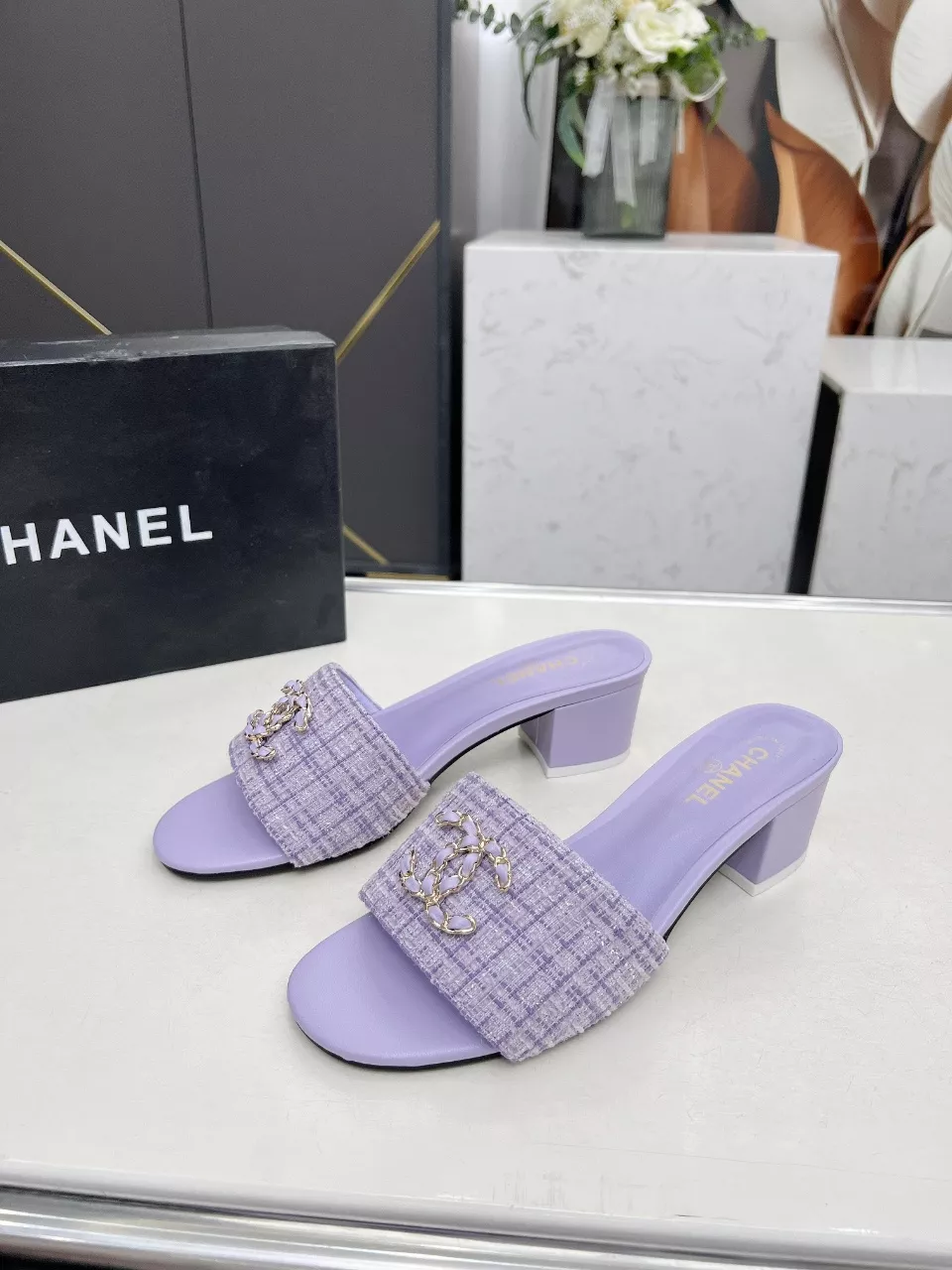 ModernLook 9121 Chanel Slippers For Women