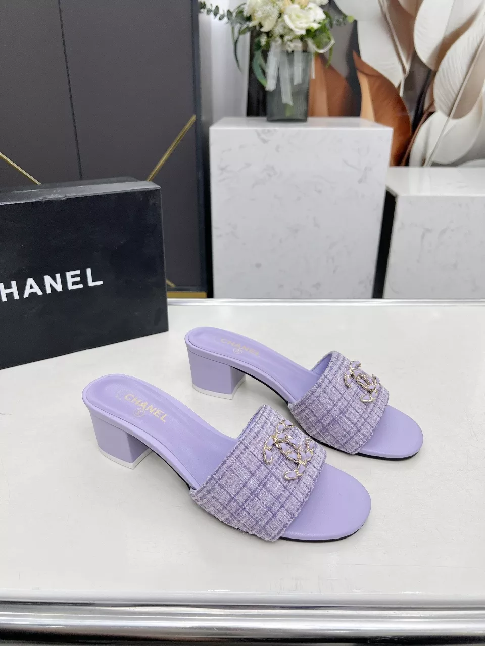 ModernLook 9121 Chanel Slippers For Women