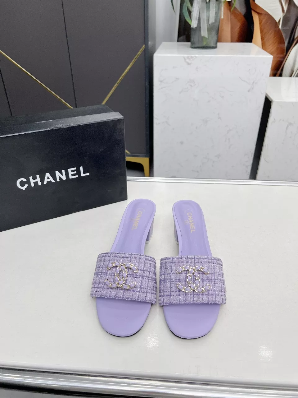 ModernLook 9121 Chanel Slippers For Women