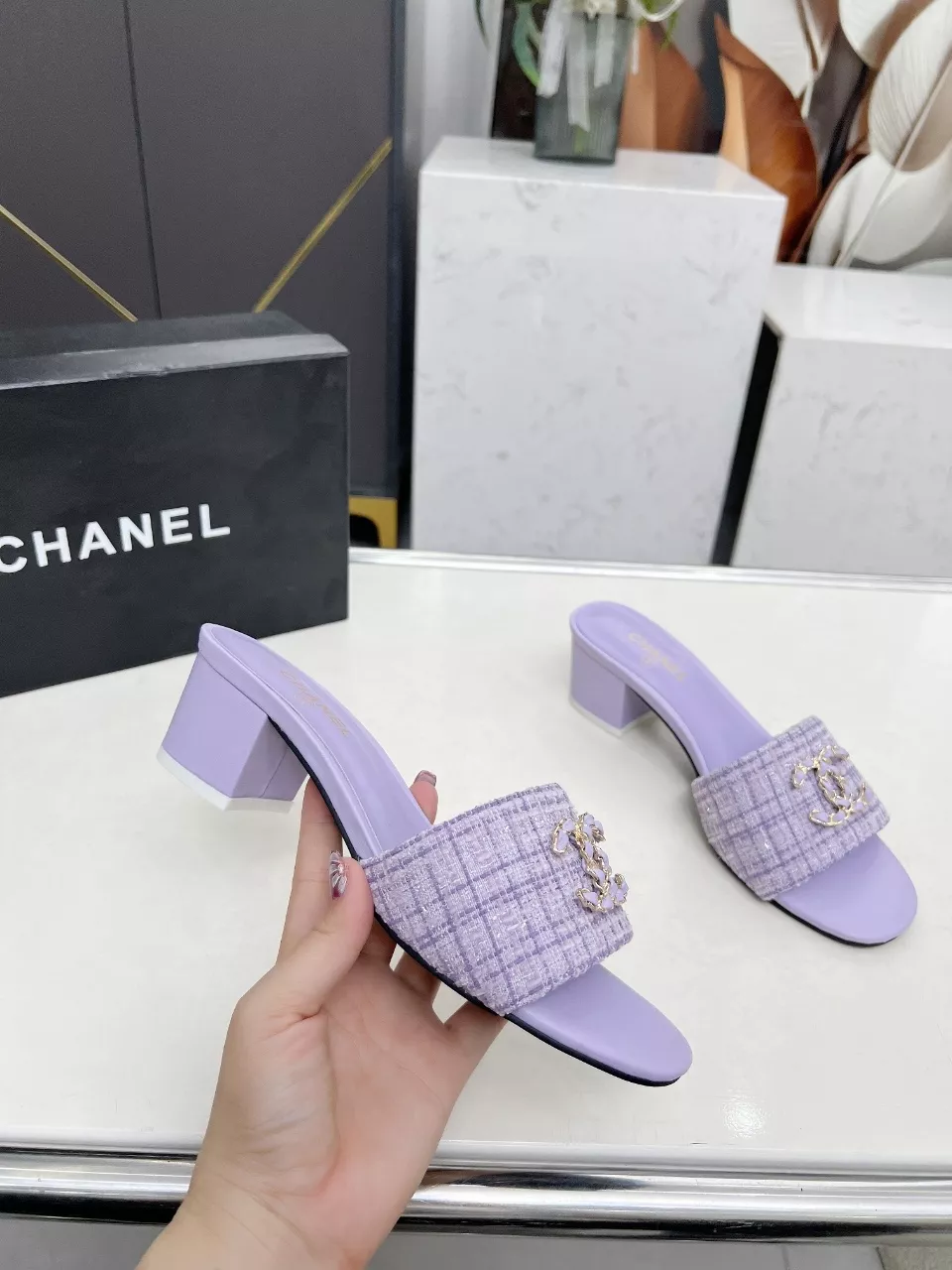 ModernLook 9121 Chanel Slippers For Women