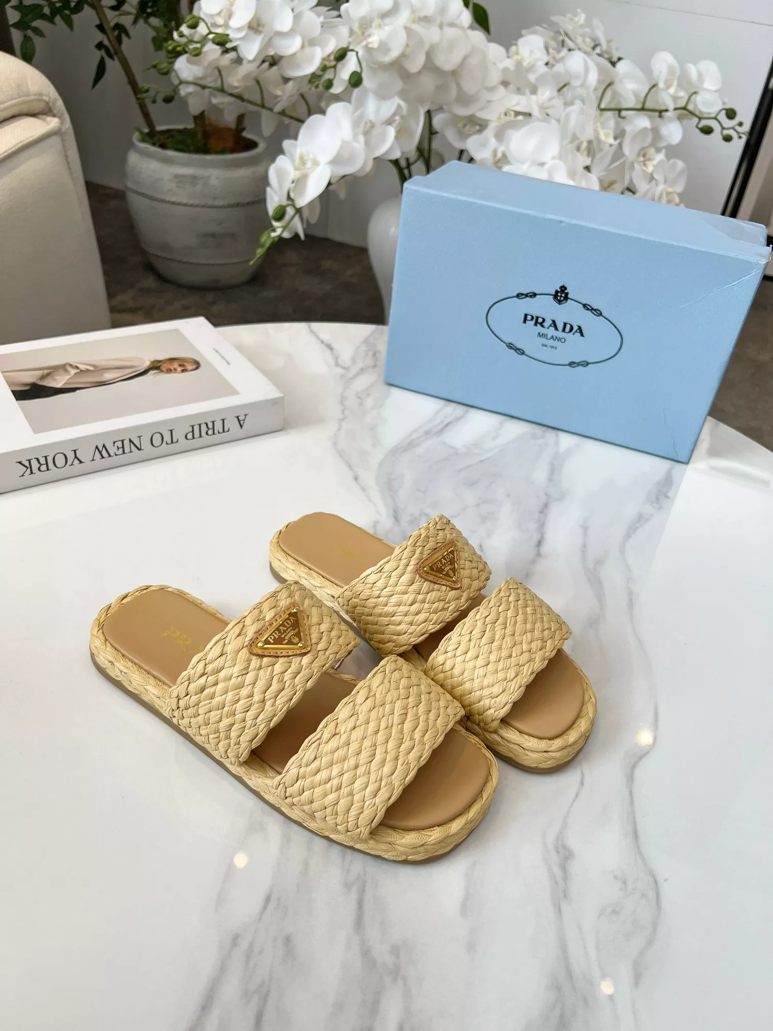 ModernLook 9133 Prada Slippers For Women