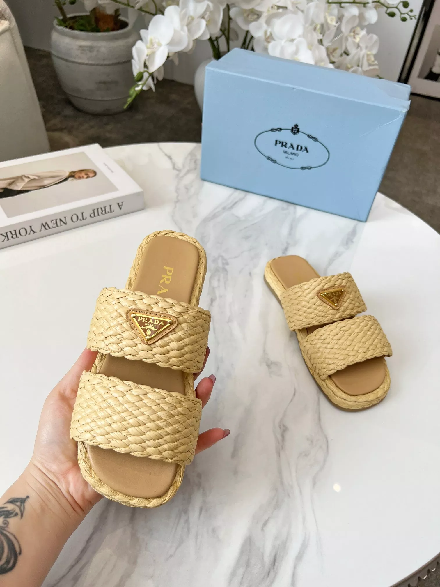 ModernLook 9133 Prada Slippers For Women