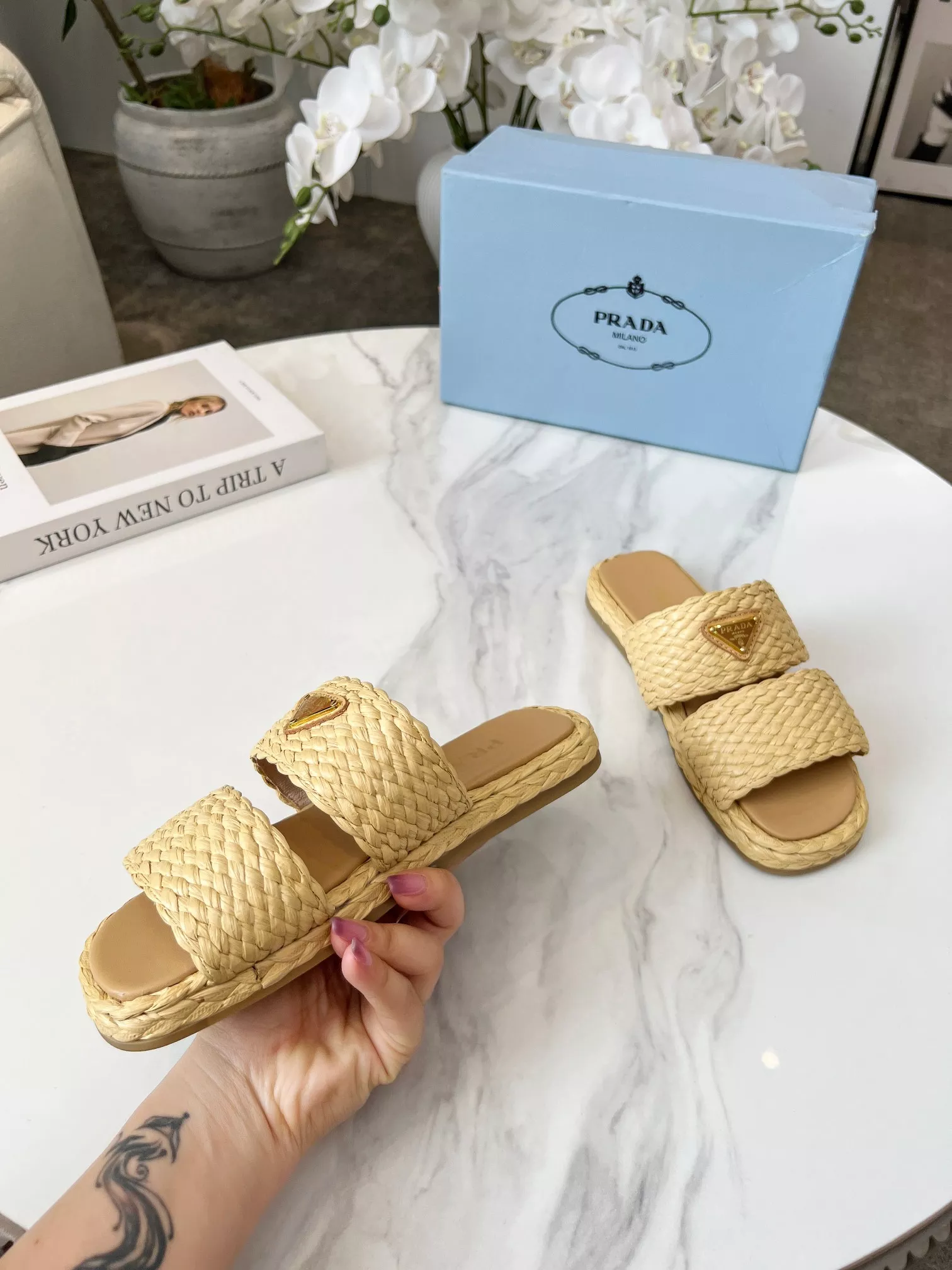 ModernLook 9133 Prada Slippers For Women