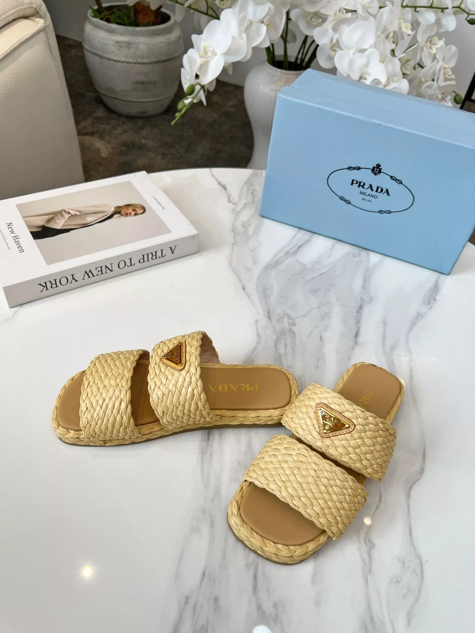 ModernLook 9133 Prada Slippers For Women