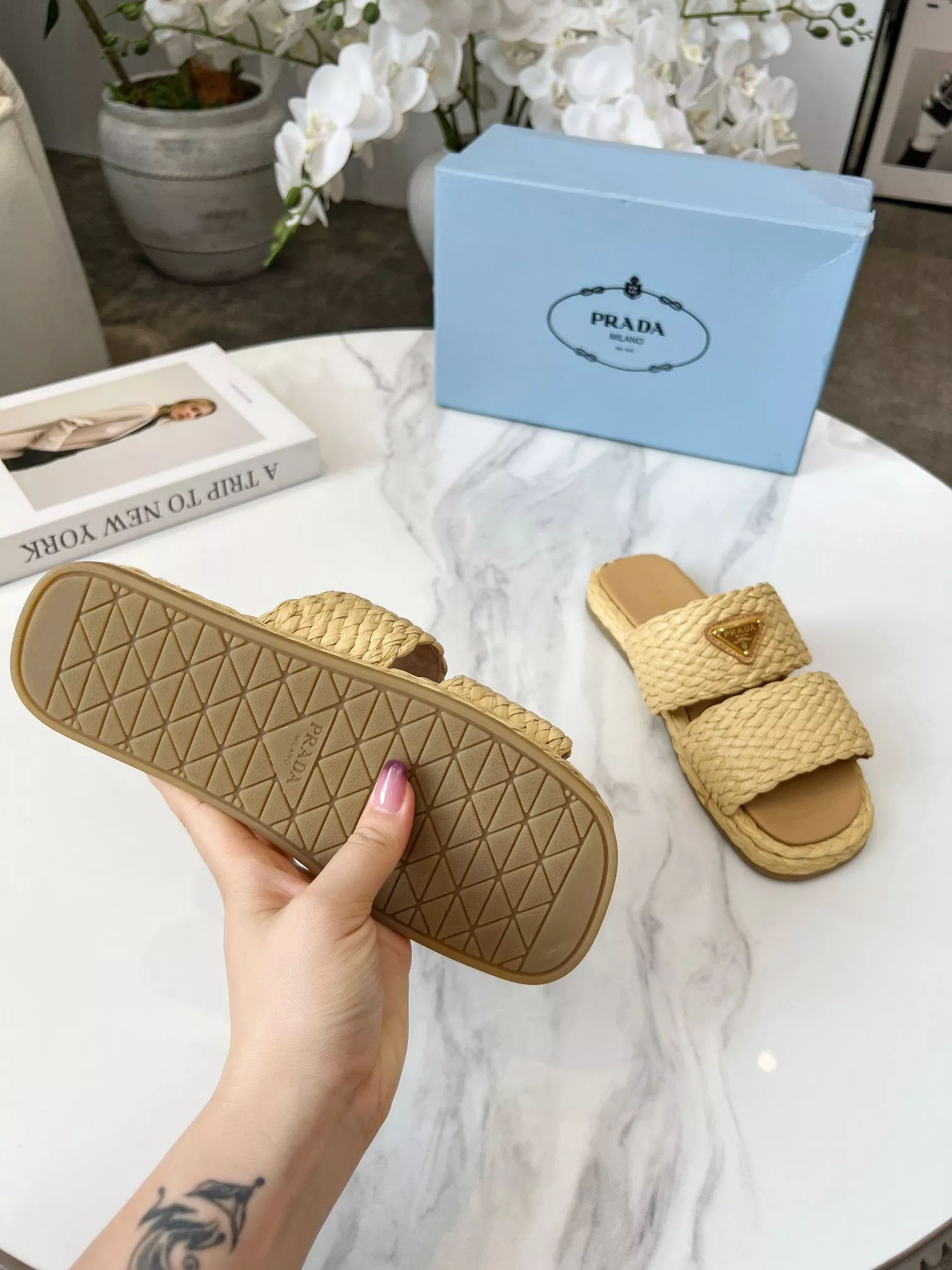 ModernLook 9133 Prada Slippers For Women