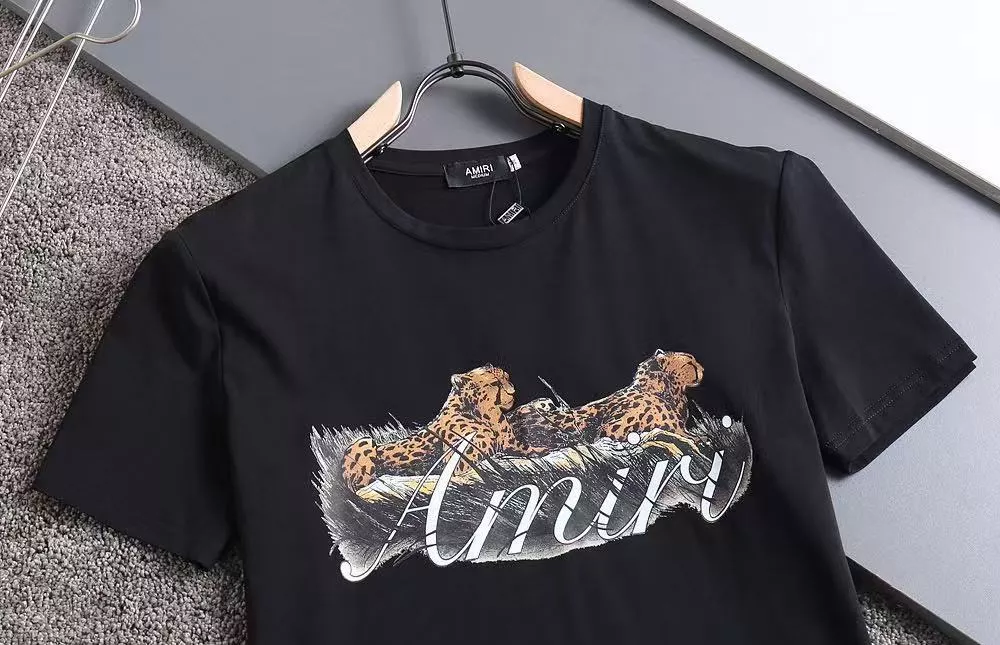 ModernLook 944 Amiri T-Shirts Short Sleeved For Men