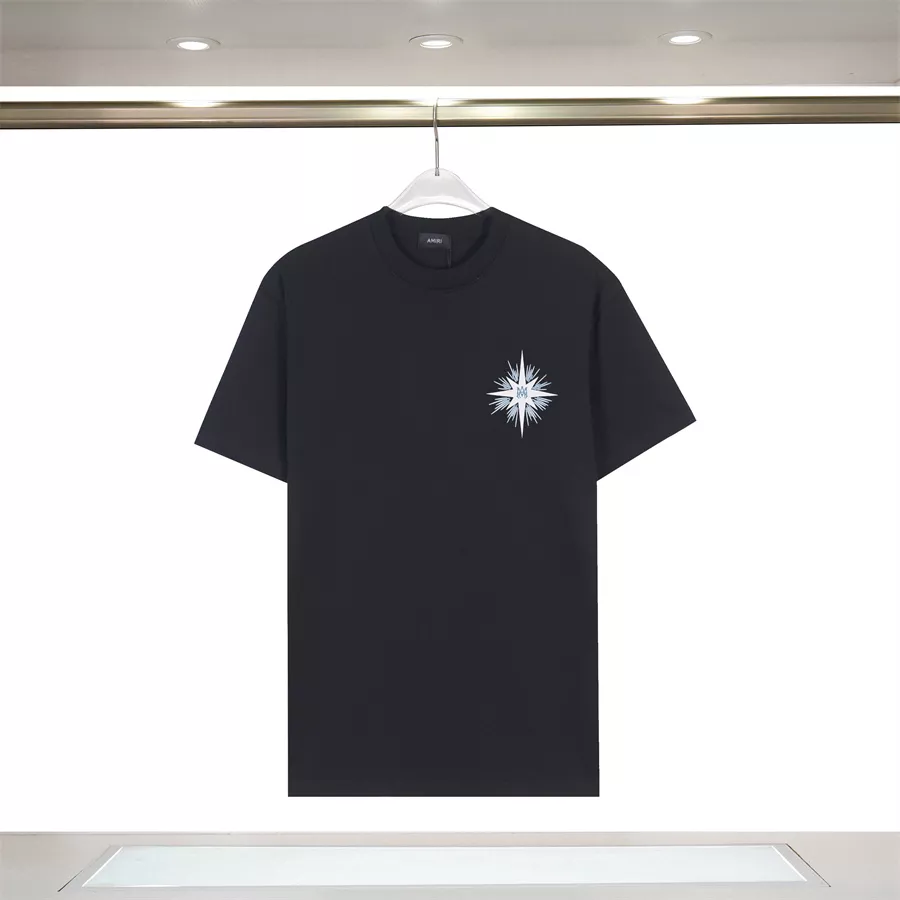 ModernLook 9790 Amiri T-Shirts Short Sleeved For Unisex