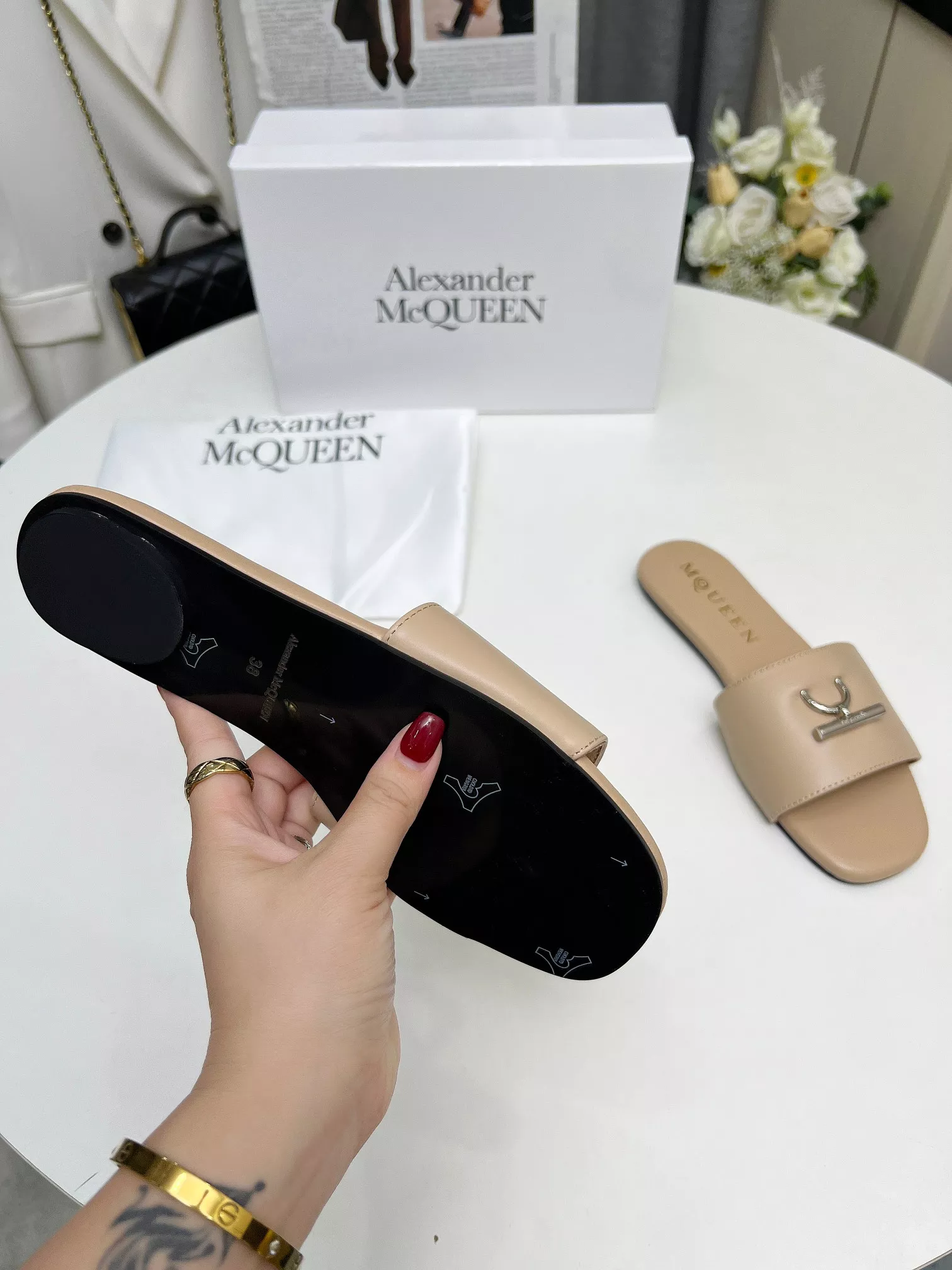 ModernLook 9880 Alexander McQueen Slippers For Women