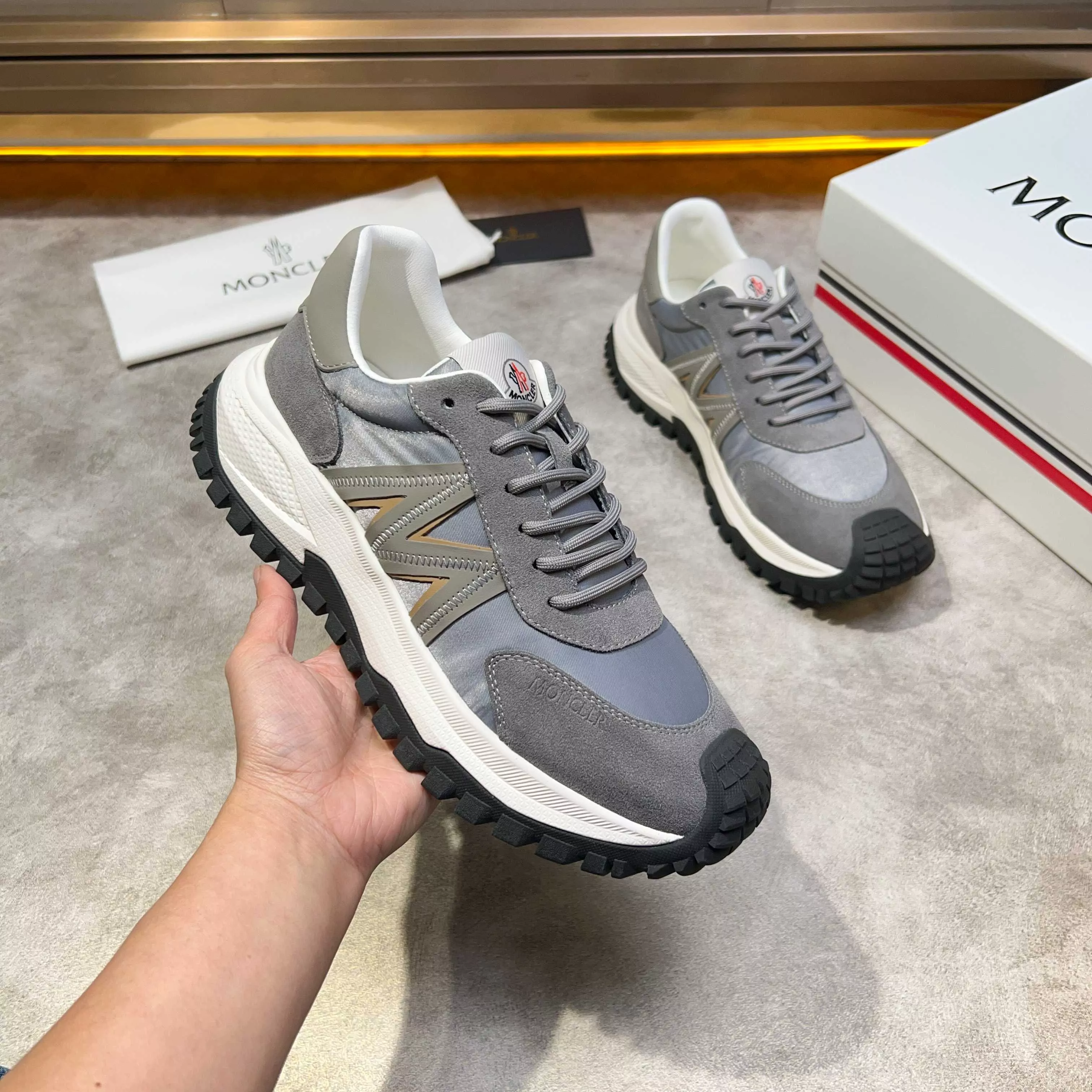 Moncler Casual Shoes For Men Breathable 1072
