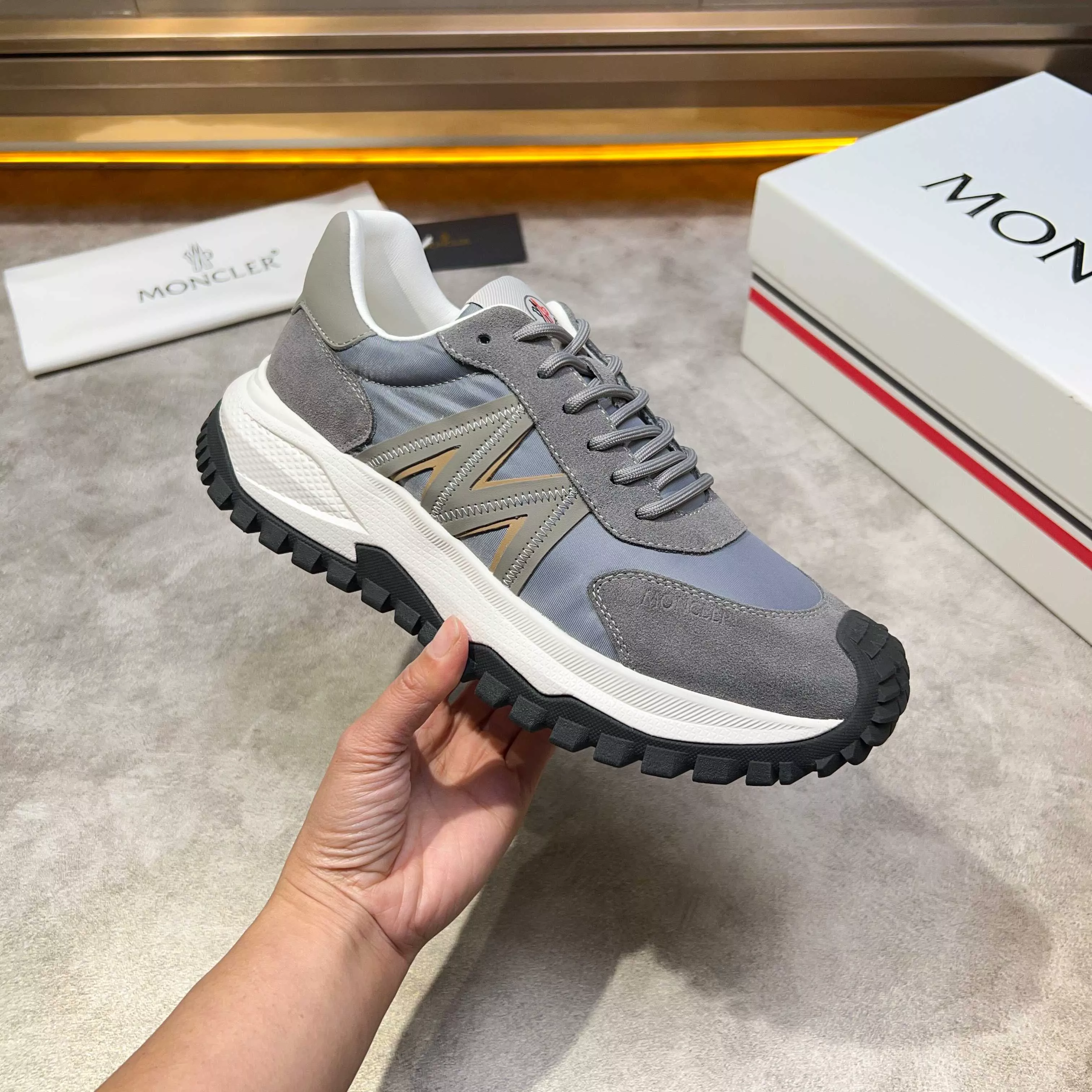 Moncler Casual Shoes For Men Breathable 1072