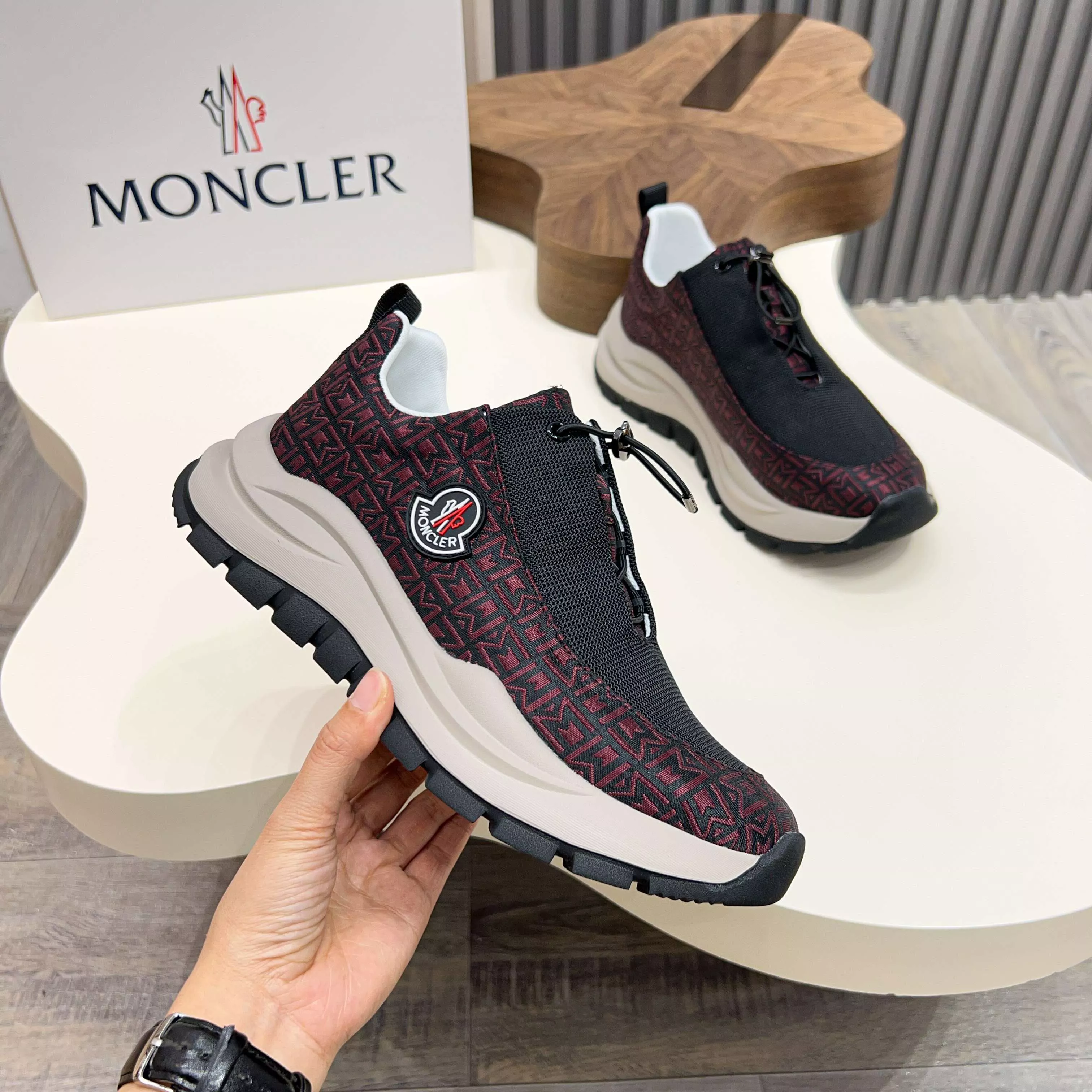 Moncler Casual Shoes For Men Breathable 3497