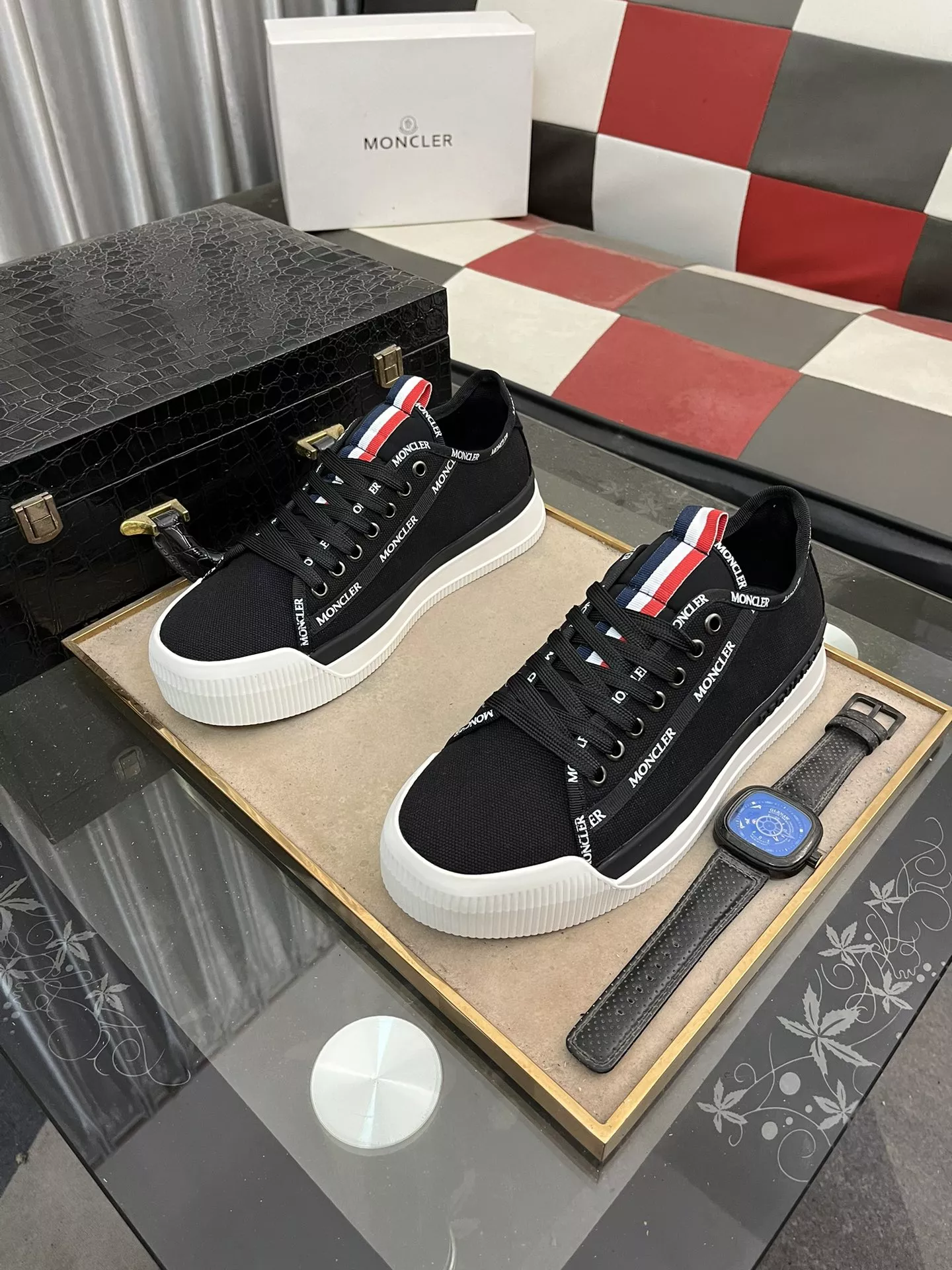 Moncler Casual Shoes For Men Breathable 716