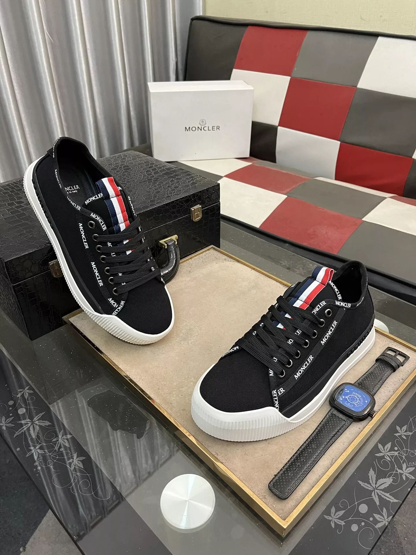 Moncler Casual Shoes For Men Breathable 716