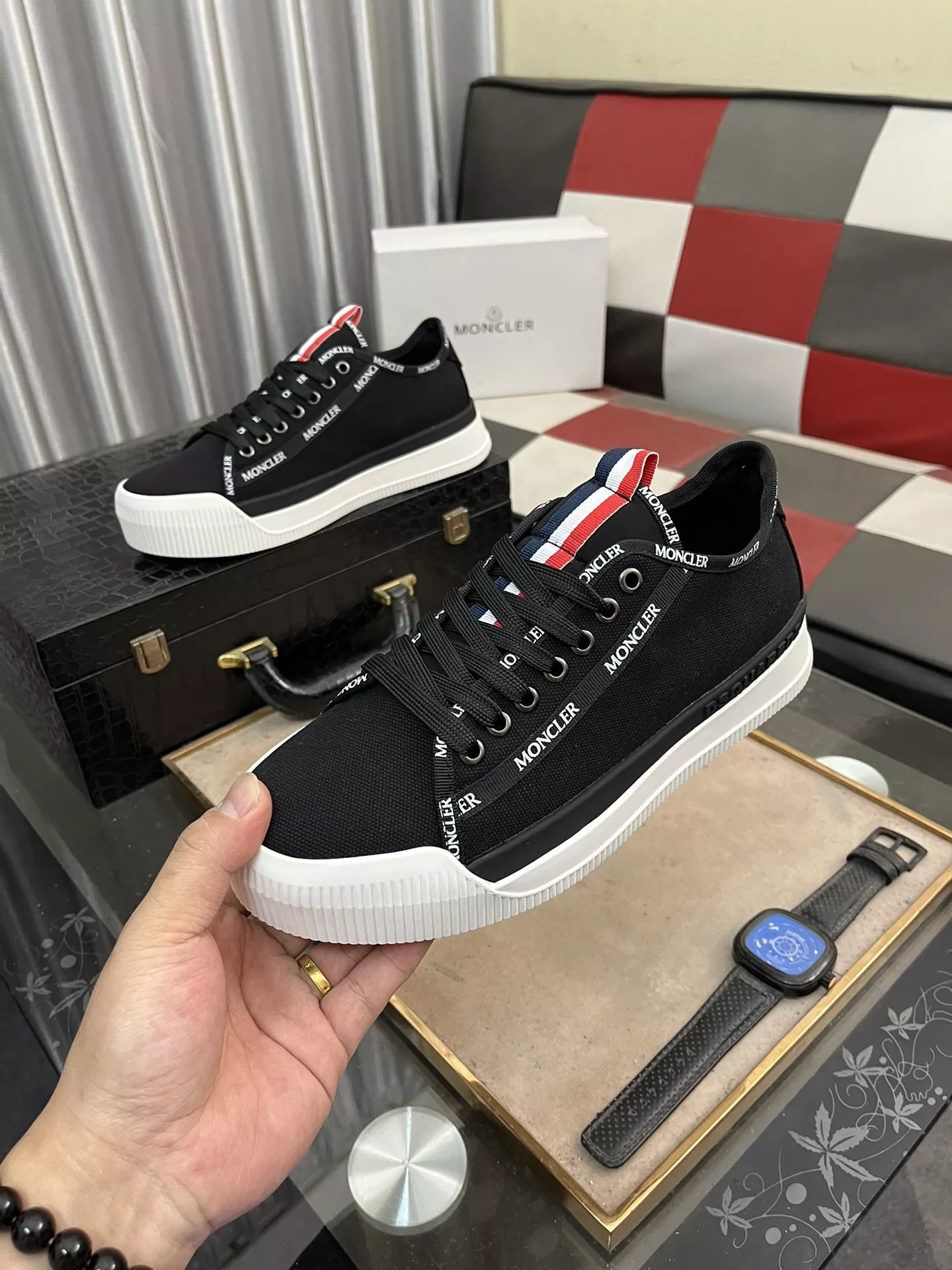 Moncler Casual Shoes For Men Breathable 716