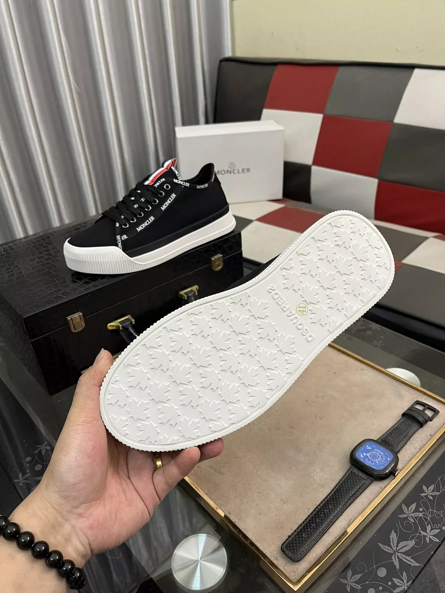 Moncler Casual Shoes For Men Breathable 716