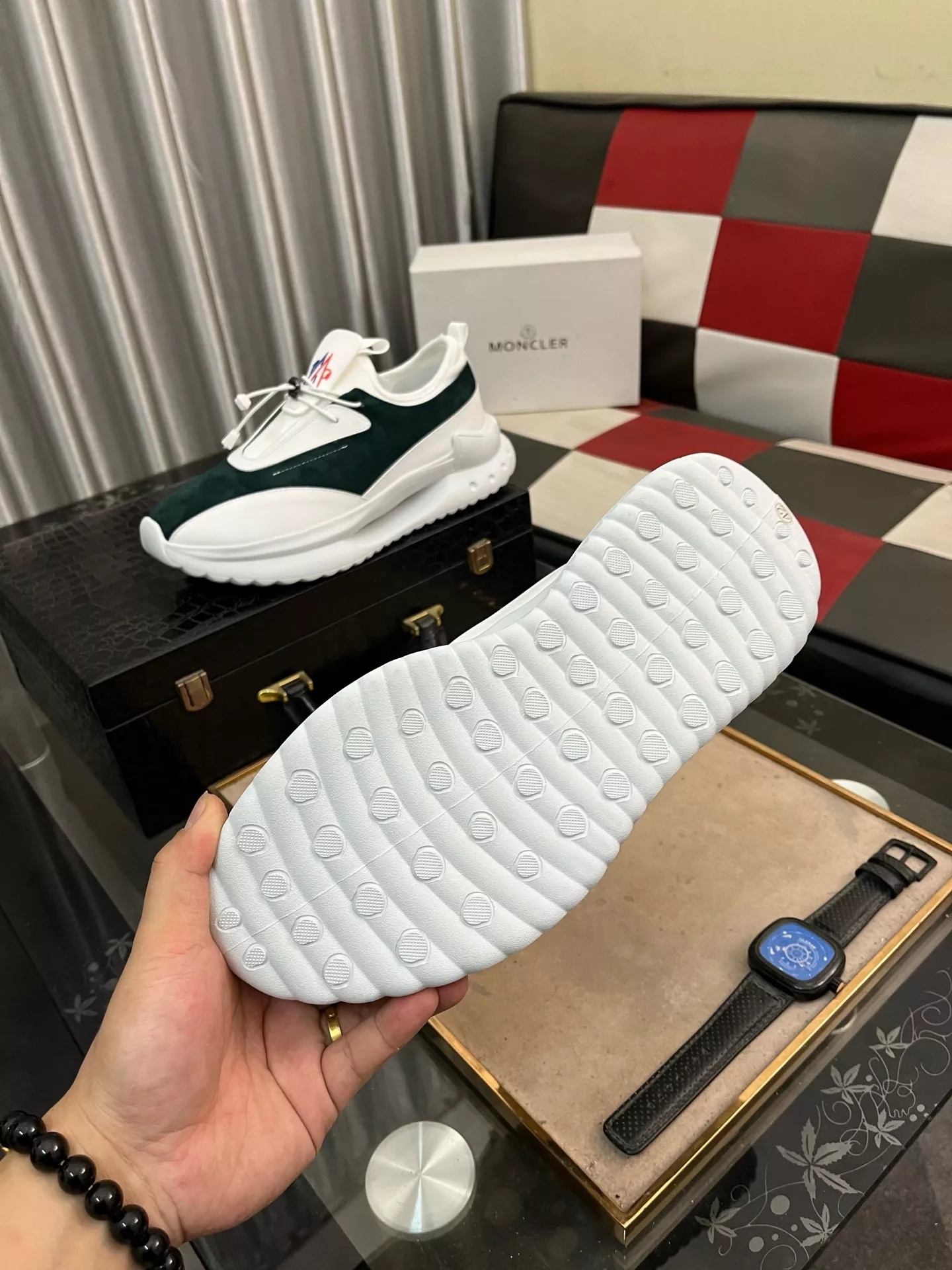 Moncler Casual Shoes For Men Breathable 9044