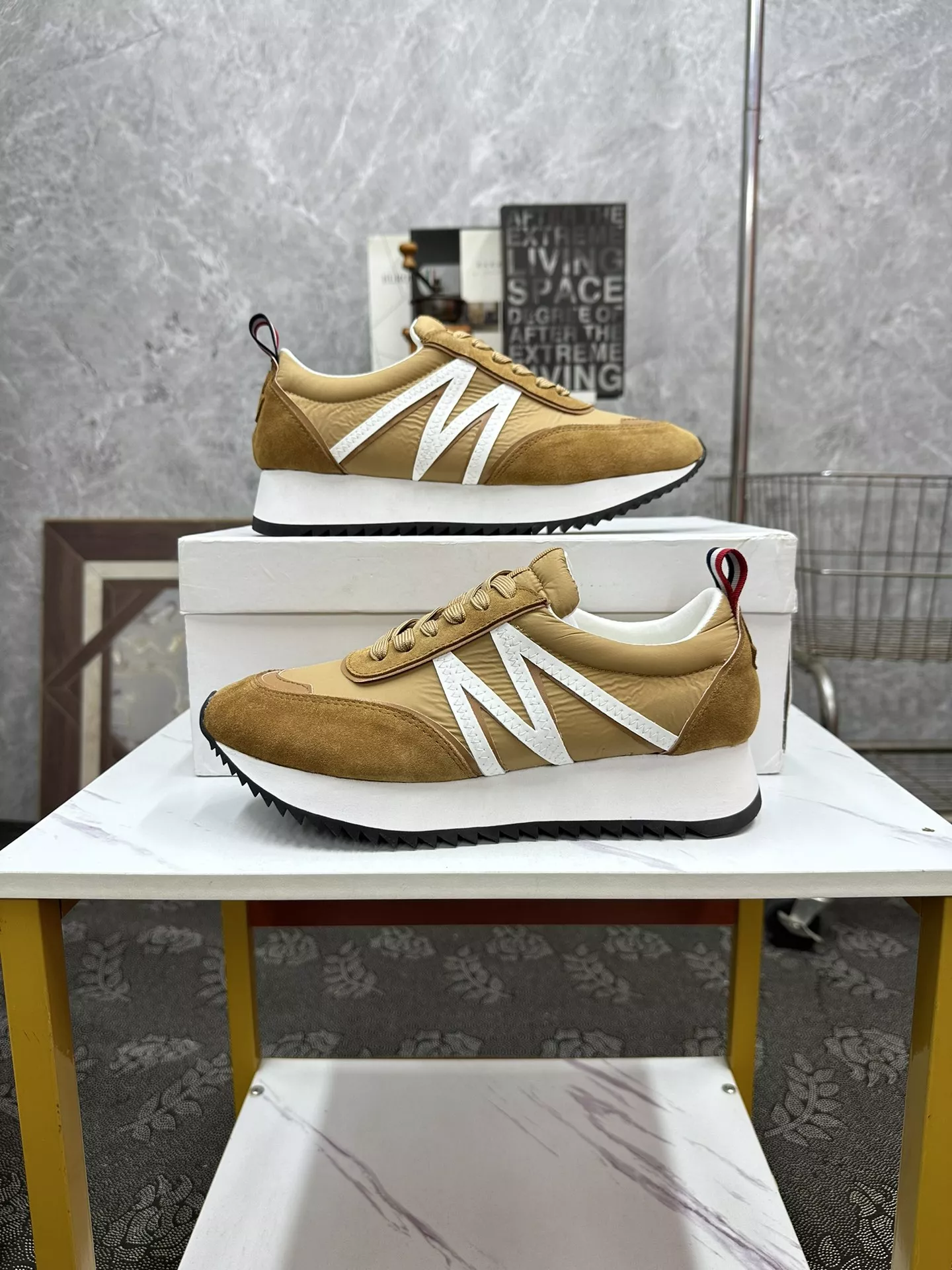 Moncler Casual Shoes For Men Durable 4718