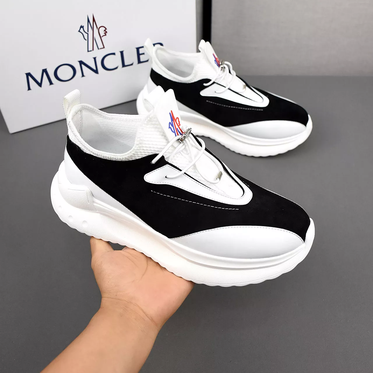 Moncler Casual Shoes For Men Durable 6120