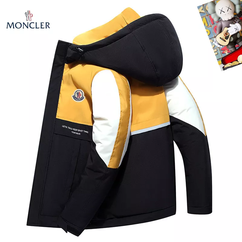 Moncler Down Feather Coat Long Sleeved For Men Breathable 2030