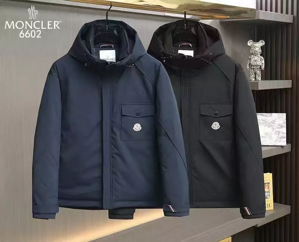 Moncler Down Feather Coat Long Sleeved For Men Comfortable 5587