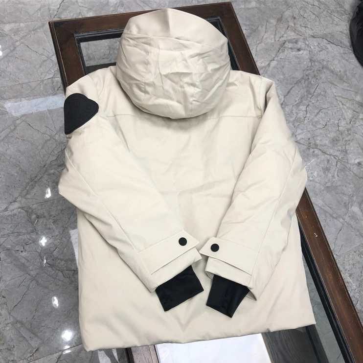 Moncler Down Feather Coat Long Sleeved For Men Compact 9483