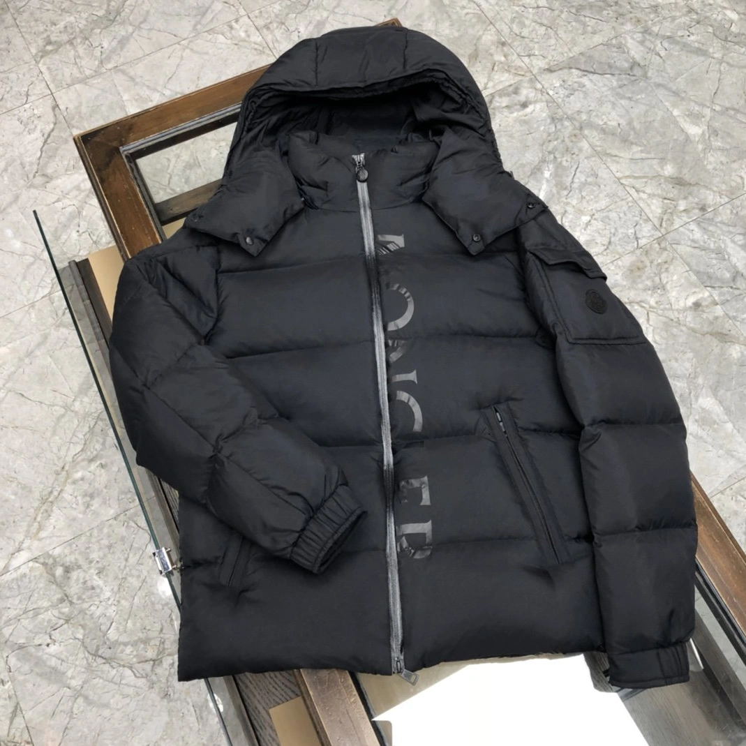 Moncler Down Feather Coat Long Sleeved For Men Efficient 7697