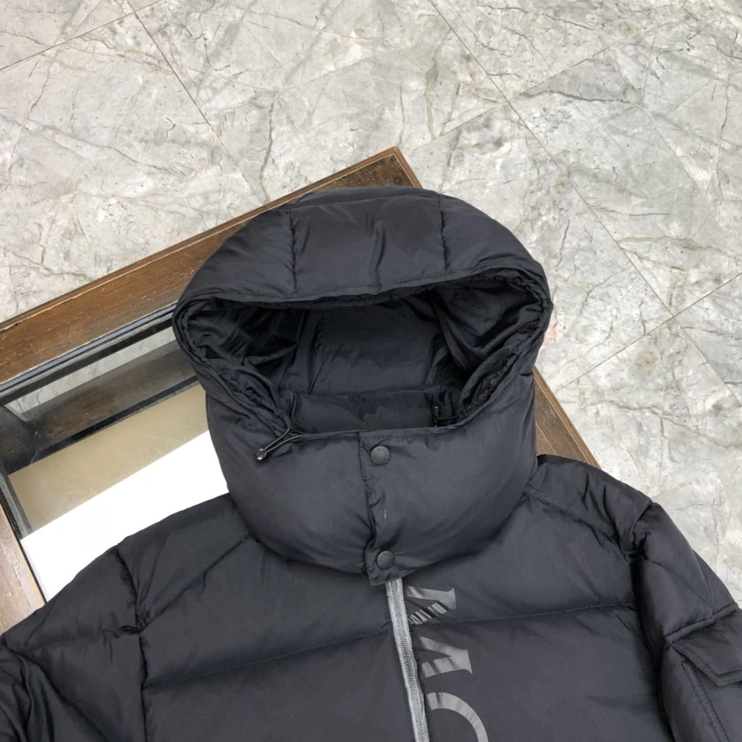 Moncler Down Feather Coat Long Sleeved For Men Efficient 7697