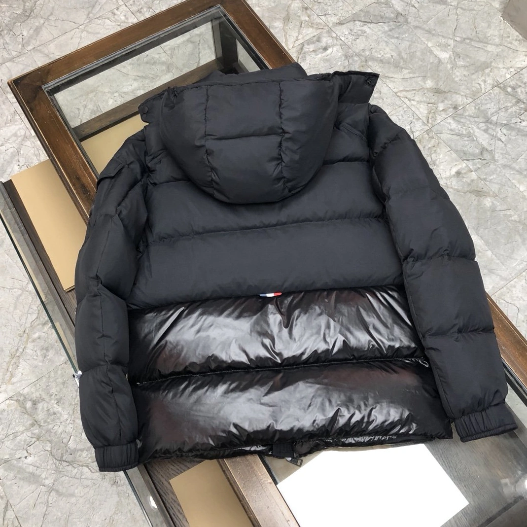 Moncler Down Feather Coat Long Sleeved For Men Efficient 7697