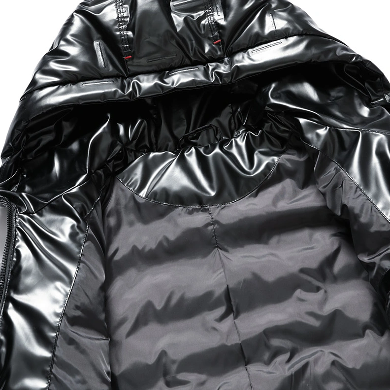 Moncler Down Feather Coat Long Sleeved For Men Elegant 4722